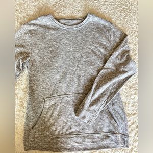 LACOSTE women’s Medium Lightweight sweatshirt. Gray color.